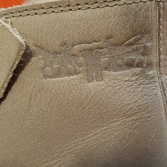 Levi's Leather Boots Booties size 7.5 - Picture 6 of 8